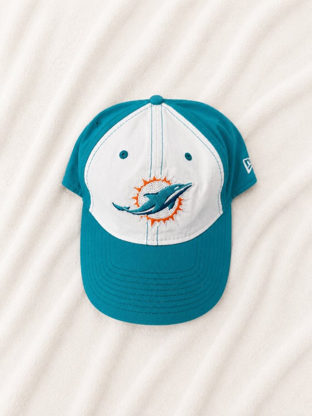 New Era Miami Dolphins Adjustable Hat | Teal & White | NFL